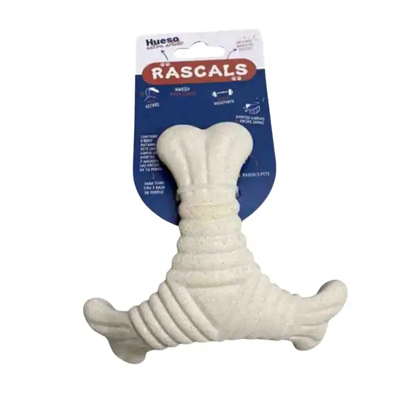 RASCALS HUESO TRIPLE DE NYLON CON FIBRA DE BAMBé M 16X1.7CM