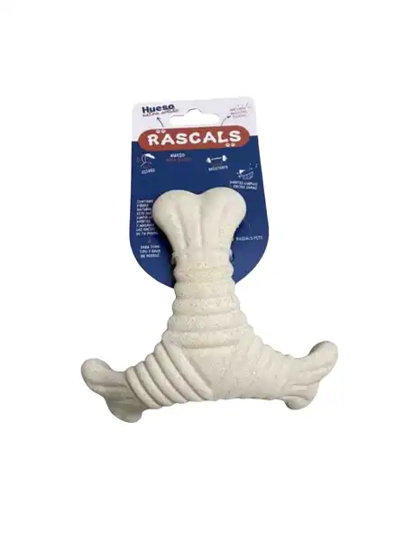 RASCALS HUESO TRIPLE DE NYLON CON FIBRA DE BAMBé M 16X1.7CM