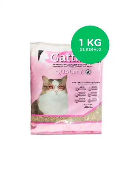 GATTINI QUALITY X 4KG + 1KG DE REGALO 