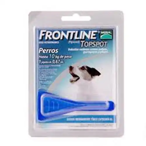MERIAL  FRONTLINE S.ON  10 KG X 1 PIP (AZUL) 