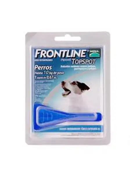 MERIAL  FRONTLINE S.ON  10 KG X 1 PIP (AZUL) 