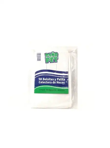 PAÑOPET PAÑOPET BOLSITAS Y PALITA COLECTORA DE HECES
