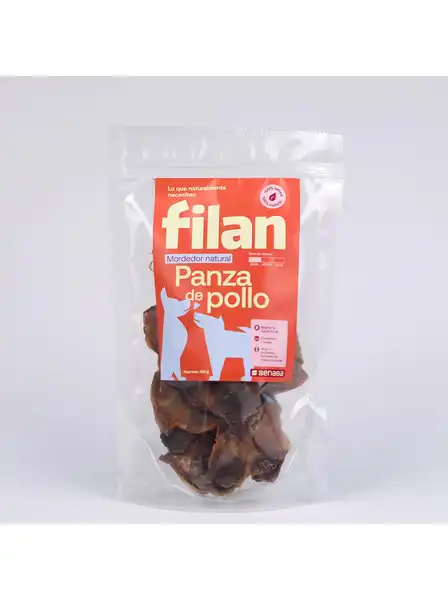 FILAN PANZA DE POLLO FILAN BOLSA DE 100GR