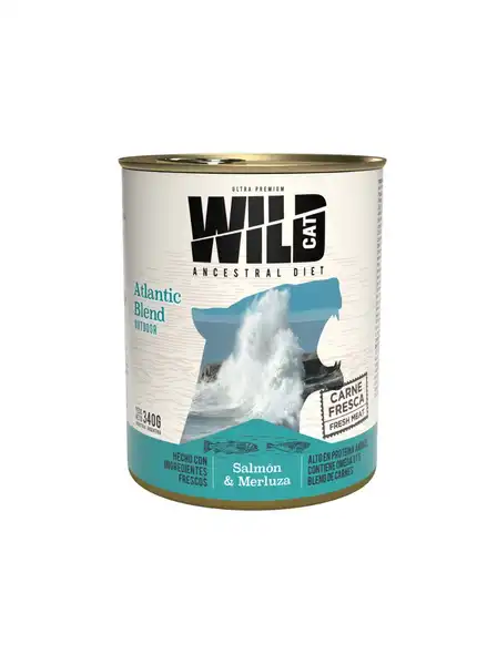 WILD OUTDOOR - SALMÓN & MERLUZA X 340G - 