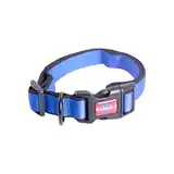 RASCALS DOG COLLAR ACOLCHONADO SBR PREMIUM AZUL S 1.5X25.5-35CM