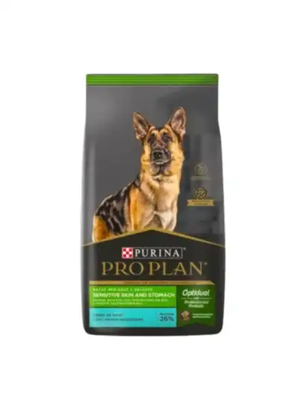 PROPLAN SENSITIVE SKIN & STOMACH PERRO RAZA MEDIANA & GRANDE 3KG