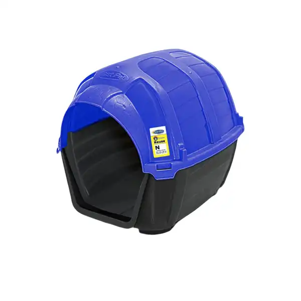 UNION PET  STONE HOUSE N° 5 AZUL- 98X80X80 CM