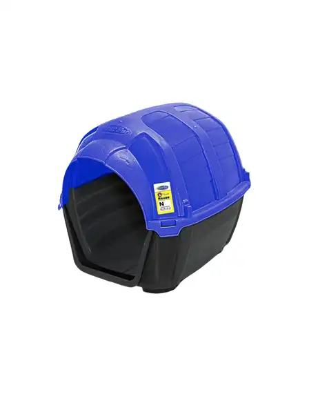 UNION PET  STONE HOUSE N° 5 AZUL- 98X80X80 CM