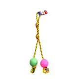 PETSPLAST PELOTA DE GOMA MEDIANA SOGA ALPINA 8MMX70CM S602