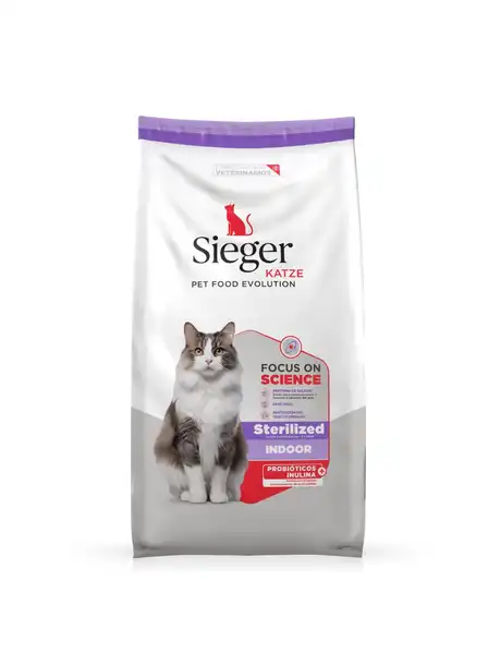 SIEGER KATZE STERILIZED INDOOR X 1 KG