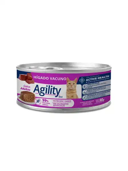 AGILITY CATS HIGADO 90GRS