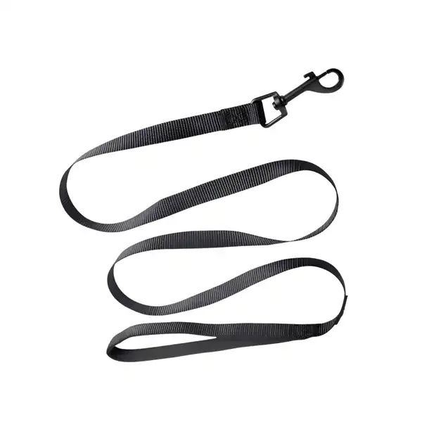 RASCALS DOG CORREA ACOLCHONADA NEGRO L 2.5X120CM