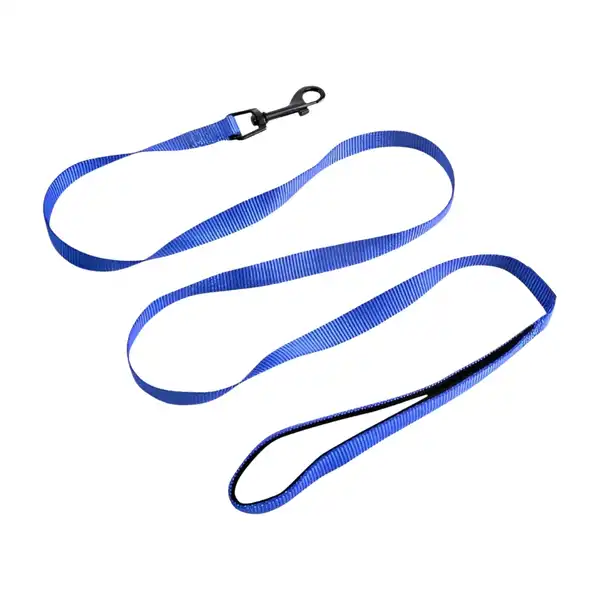 RASCALS DOG CORREA ACOLCHONADA AZUL S 1.5X120CM
