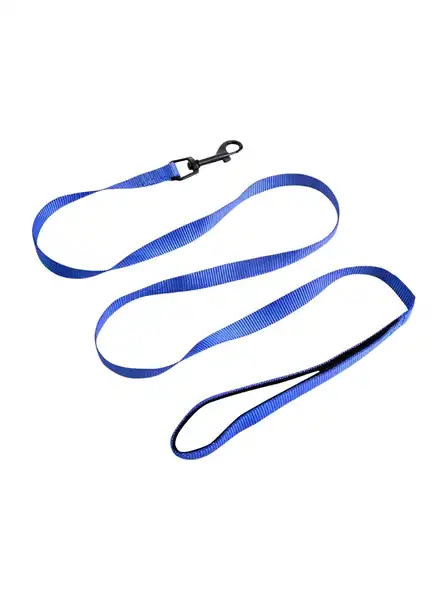 RASCALS DOG CORREA ACOLCHONADA AZUL S 1.5X120CM