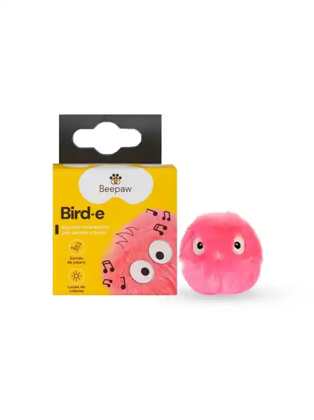 BEEPAW JUGUETE PELOTA PELUCHE BEEPAW BIRD-E ROSA