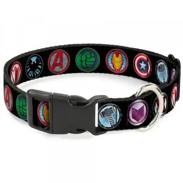 DISNEY COLLAR PARA PERROS M MARVEL LOGOS