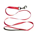 RASCALS DOG CORREA ACOLCHONADA ROJO XS 1.5 X 220CM