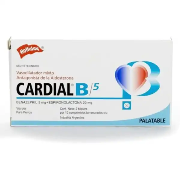 HOLLIDAY CARDIAL B - 5 MG X 20 COMP.