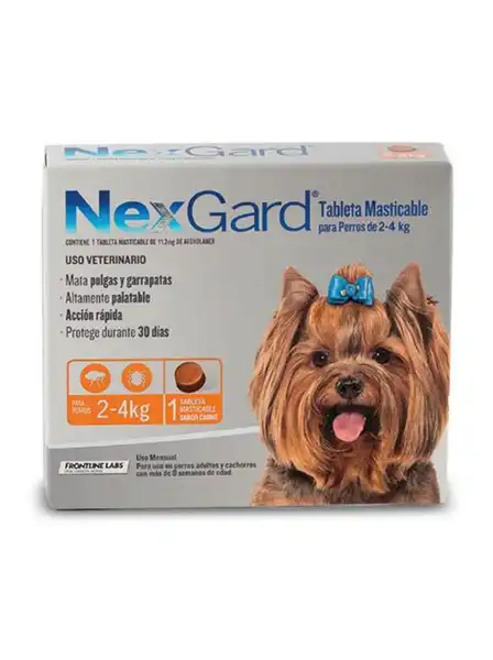 MERIAL  NEXGARD "S" TABLETA MAST.2-4KG