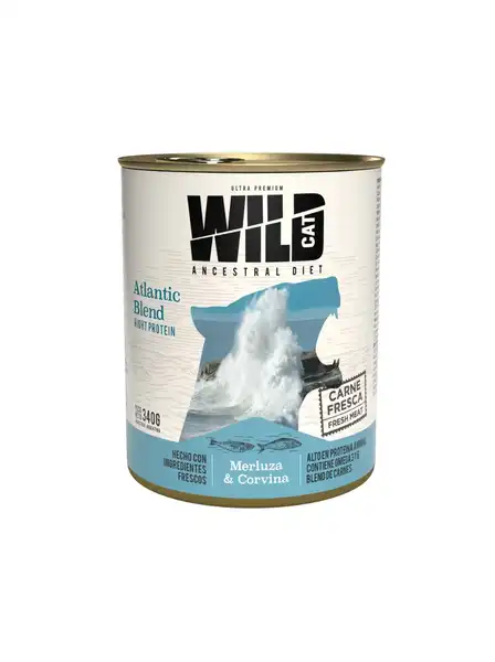 WILD HIGH PROTEIN - MERLUZA & CORVINA X 340G