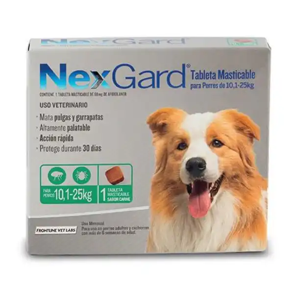 MERIAL  NEXGARD "L" TABLETA MAST.10 - 25KG