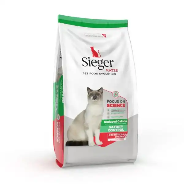 SIEGER KATZE REDUCE CALORIE SATIETY CONTROL 7,5KG