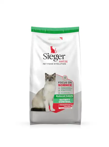 SIEGER KATZE REDUCED CALORIE SATIETY CONTROL X 10KG 