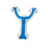 RASCALS JUGUETE DURO REMOVEDOR DE PLACA BACTERIANA L BLANCO/AZUL