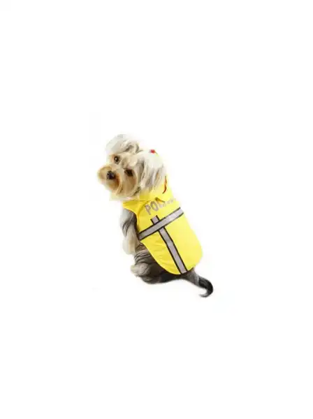 PER-ROS CAPA POLICE DOG TALLE S 25CM.- 