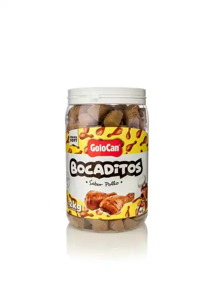 GOLOCAN BOCADITOS POLLO FRASCO X 2 KG