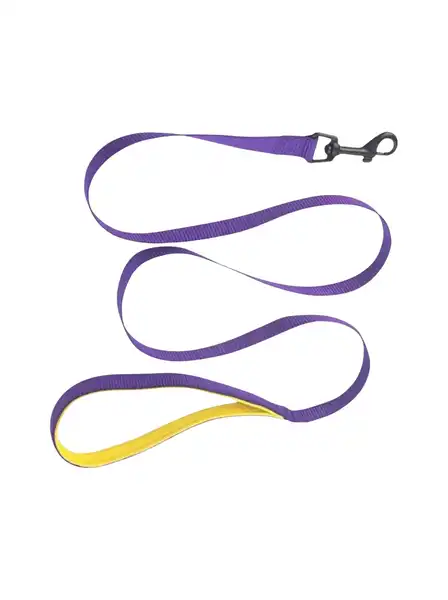 RASCALS DOG CORREA ACOLCHONADA VIOLETA XS 1.5X220CM