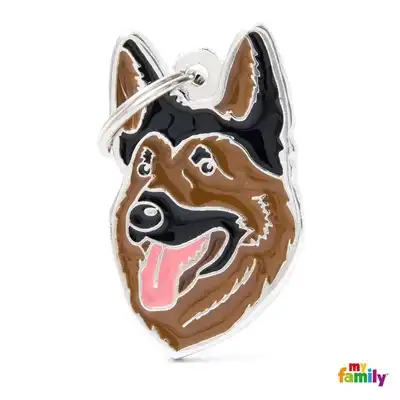 MY FAMILY MEDALLA FRIEND GERMAN SHEPERD MF14N