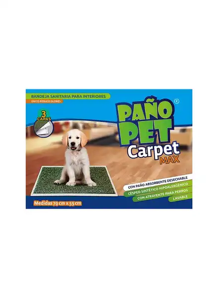 PAÑOPET CARPET CESPED SINTETICO MAX