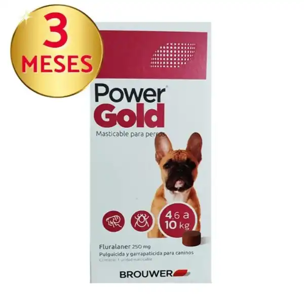 BROUWER POWER GOLD 250 MG  4.6 A 10 KG X 1 COMP