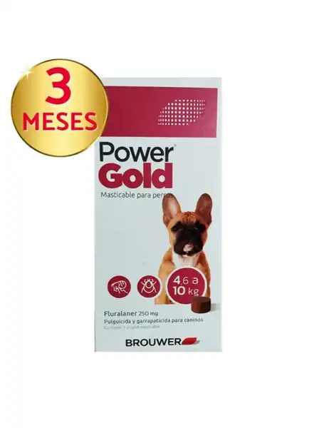 BROUWER POWER GOLD 250 MG  4.6 A 10 KG X 1 COMP