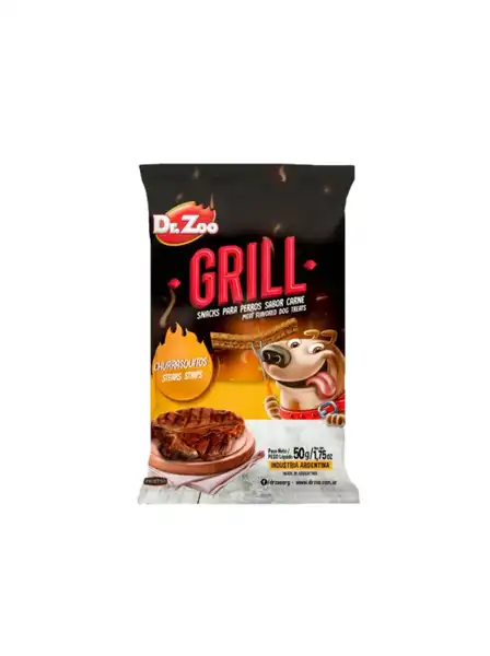 DR.ZOO GRILL CHURRASQUITOS 50 G (X UNIDAD)