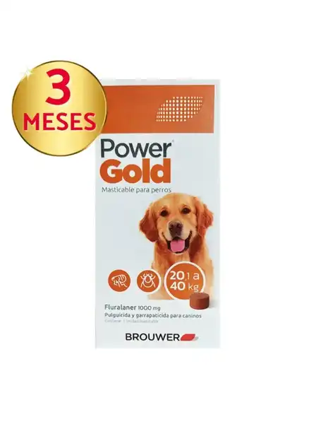 BROUWER POWER GOLD 1000 MG  20 A 40 KG X 1 COMP