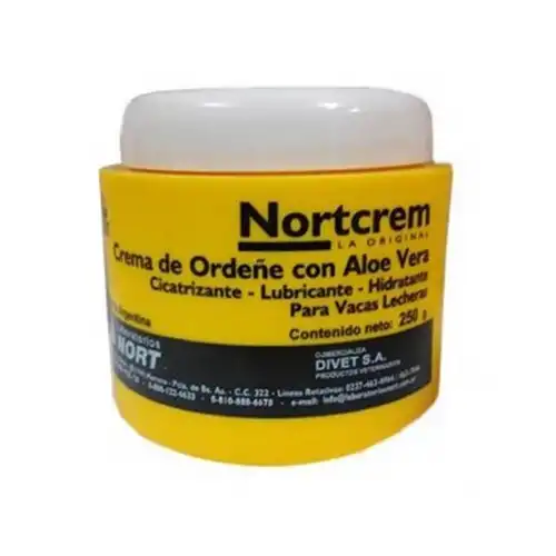 NORT CREMA DE ORDEÑE C/ALOE VERA X 250GRS 