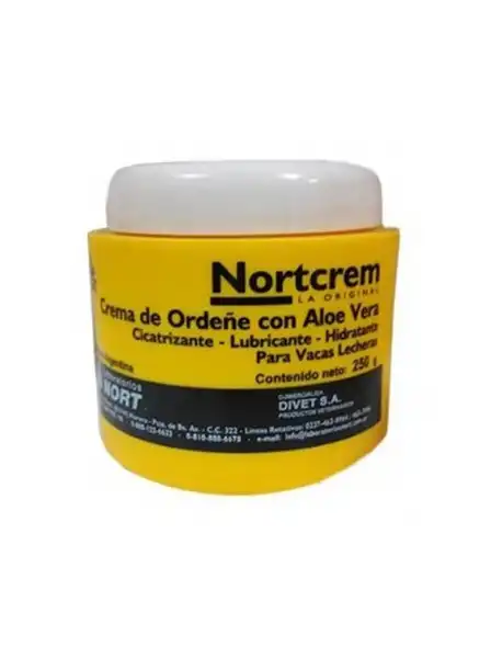 NORT CREMA DE ORDEÑE C/ALOE VERA X 250GRS 