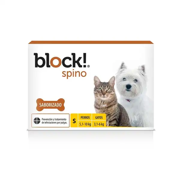 JOHNMARTIN BLOCK SPINO "S" PERROS 5 - 10KG / GATOS 3-6KG