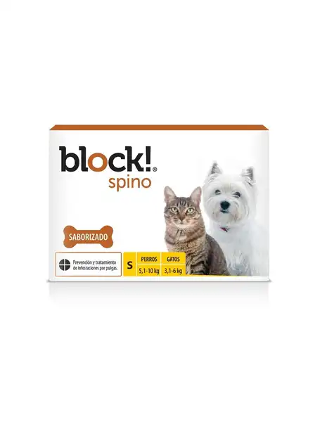 JOHNMARTIN BLOCK SPINO "S" PERROS 5 - 10KG / GATOS 3-6KG