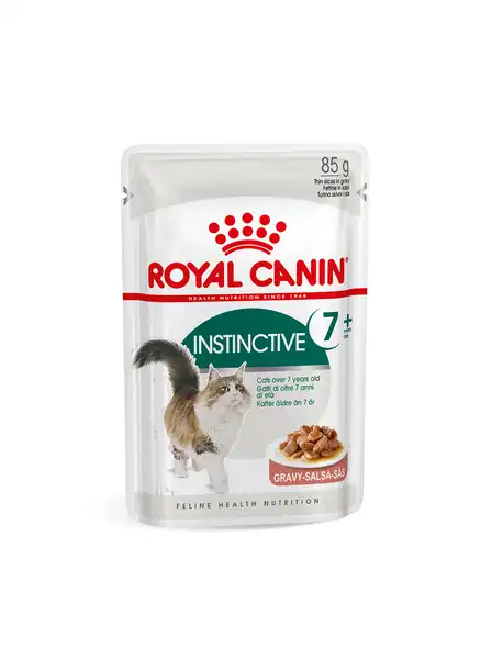ROYAL INSTINCTIVE +7 CAT POUCH 85GRS