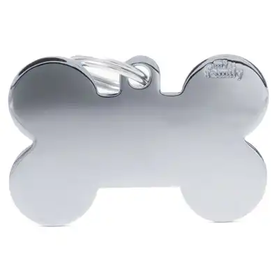 MY FAMILY MEDALLA BASIC CHROME XL BONE CHROMED BRASS MFXL09