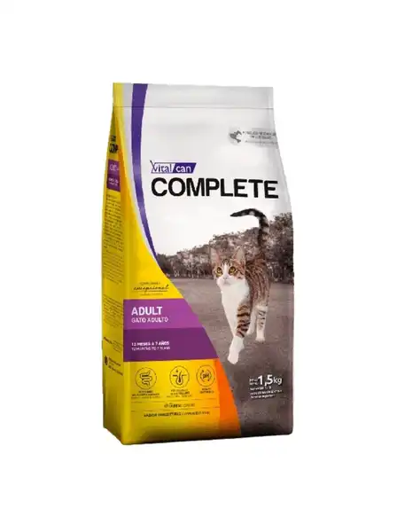 VITALCAN COMPLETE GATO ADULTO 15KG