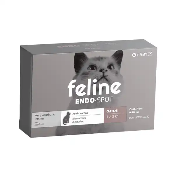 LABYES FELINE ENDOSPOT HASTA 2 KG 