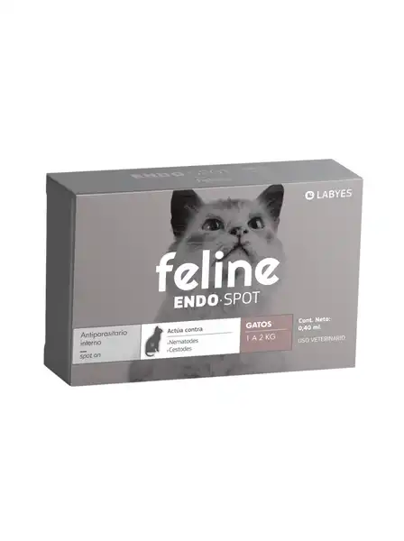LABYES FELINE ENDOSPOT HASTA 2 KG 