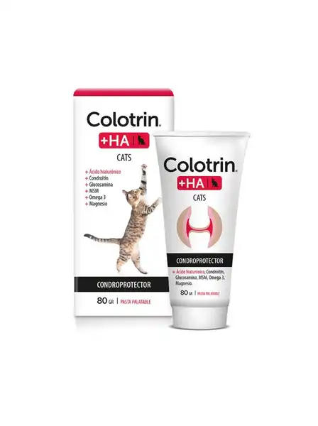 Medicamento Johnmartin Colotrin +ha Cats X 80 g para Gatos