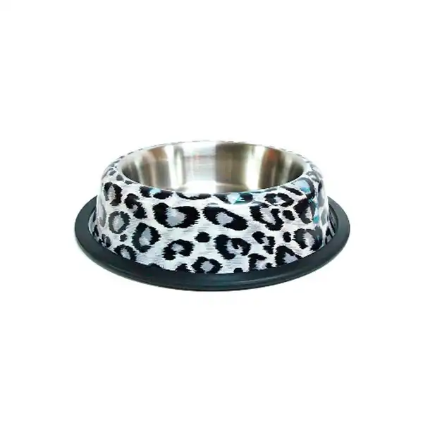 MILLEX COMEDERO INOX Nº5 ANIMAL PRINT COIA10