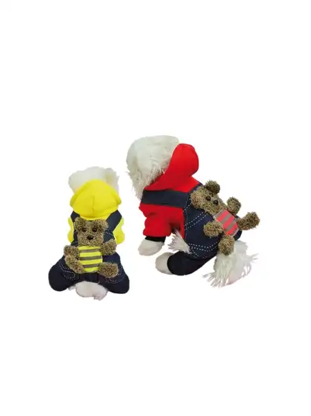 PER-ROS CANGURO JEAN OSITO PELUCHE TALLE XXL