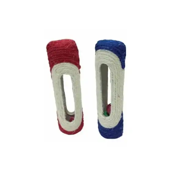PER-ROS CILINDRO DE SISAL CON PELOTAS 27 CM - 